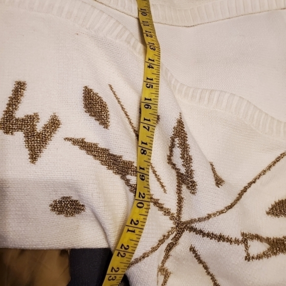 White Outlander Gold Winter sweater 14‎ - Picture 9 of 12
